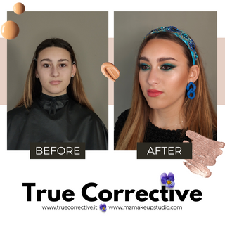 True Corrective: Antonella TC09 • Corso di Make Up Online Cream e Gel Technique su Incarnato Spento