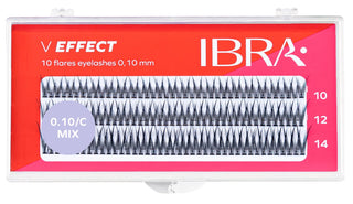 Ibra Make Up - Ciglia finte a ciuffetto V Effect Mix
